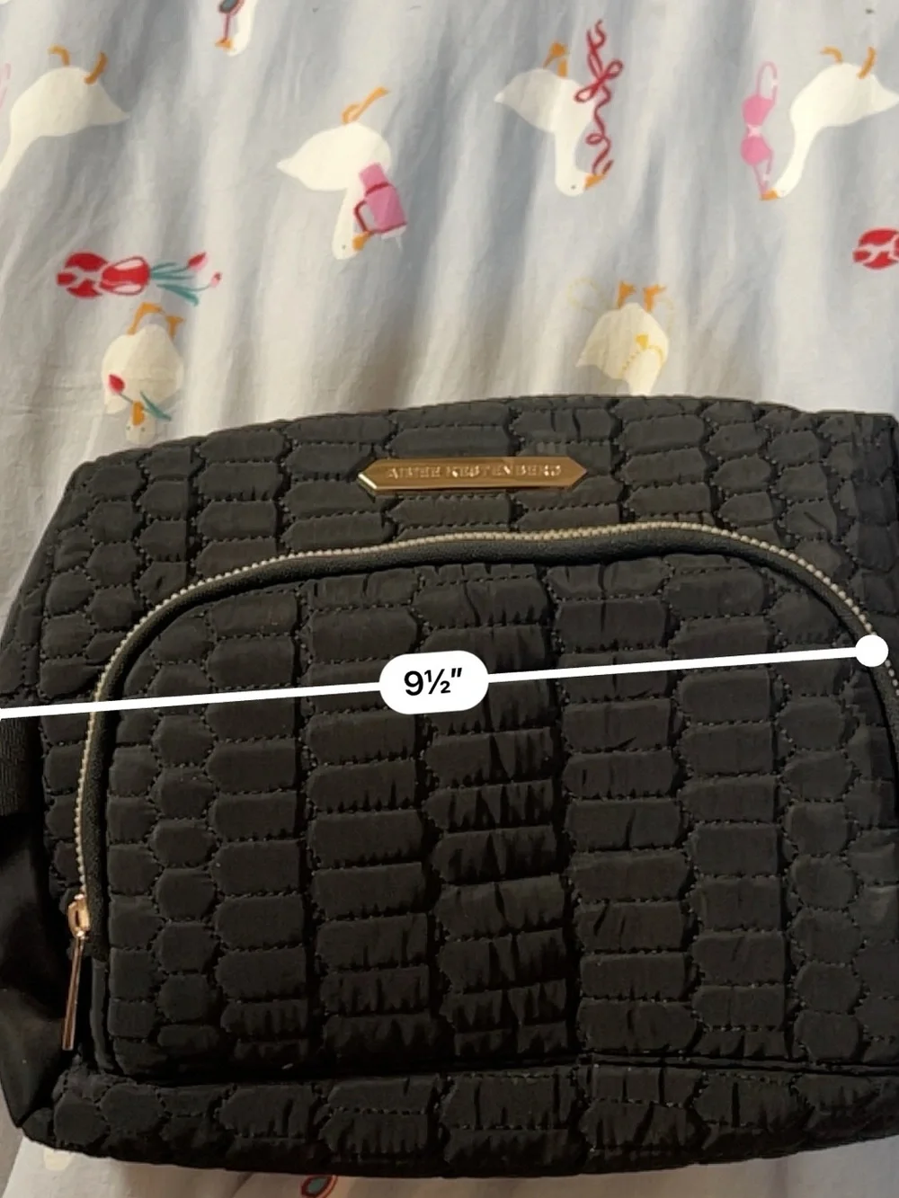 Black Makeup Bag